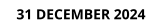 31 DECEMBER 2024